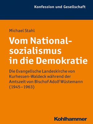 cover image of Vom Nationalsozialismus in die Demokratie